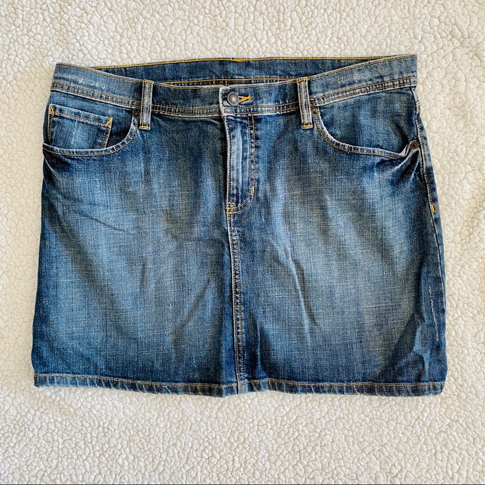 Denim skirt size 12